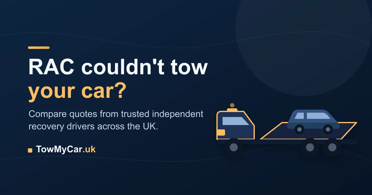 RAC Couldn't Tow Your Car? Here's What You Should Do Next - thumbnail