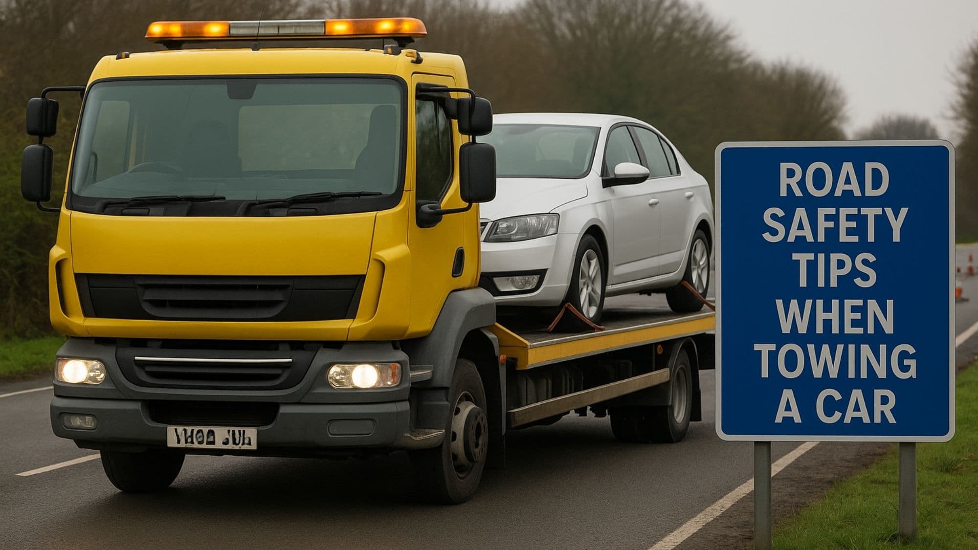 Road Safety Tips When Towing a Car - thumbnail